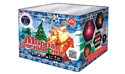  Батарея салютов Мороз Красный Нос  в Всеволожске